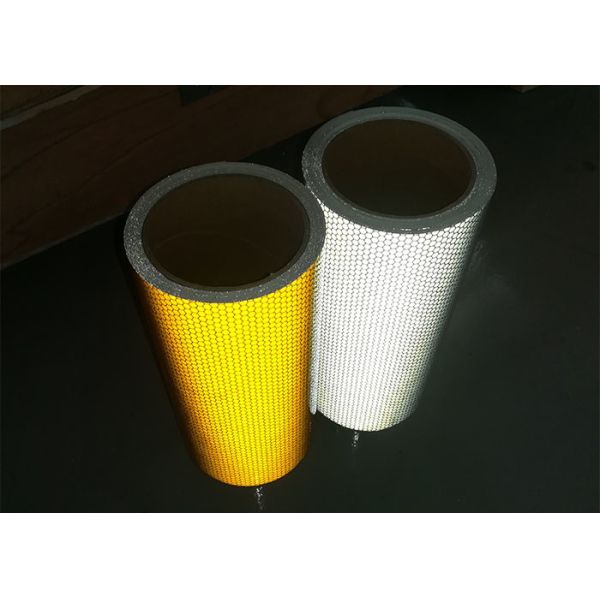 Honeycomb Glass Beads Reflective Sheeting For Cone Sleeve With Reflective Index 300cd/Lux/Sqm