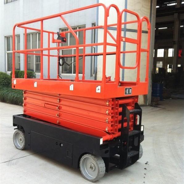 Scissors Type Warehouse Lift Platform 6 - 12m 2.27 * 0.81m Table Size Easy Operation
