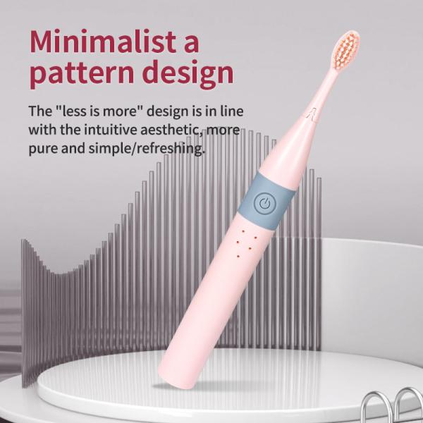 Automatic Kids Rechargeable Electric Toothbrush ABS Material With Soft Bristle