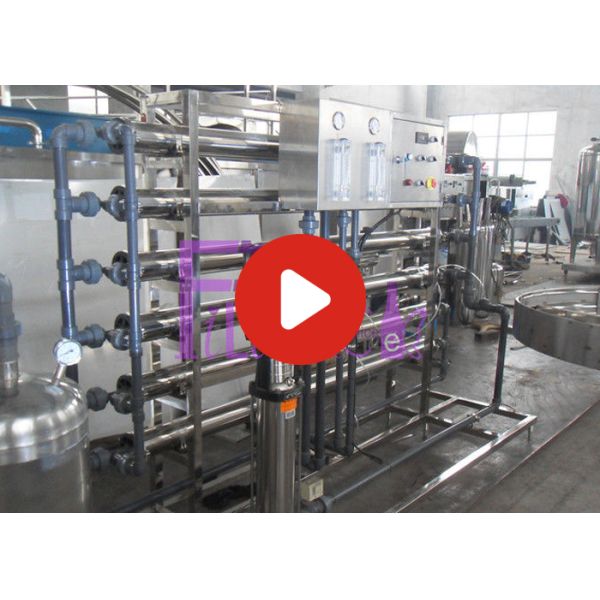 магнитный SUS водоочистки 3TPH расквартировывая установленную трубу UPVC