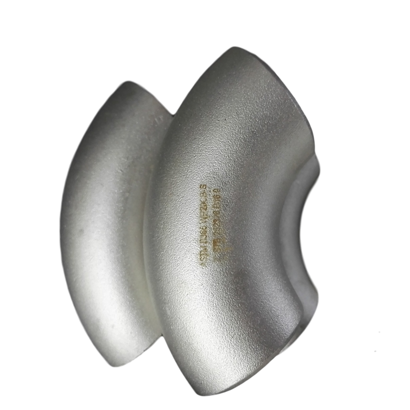 Stainless Steel Elbow 90 Degree Bend Connector Ideal for Chemical Processing and Water Treatment Pipelines