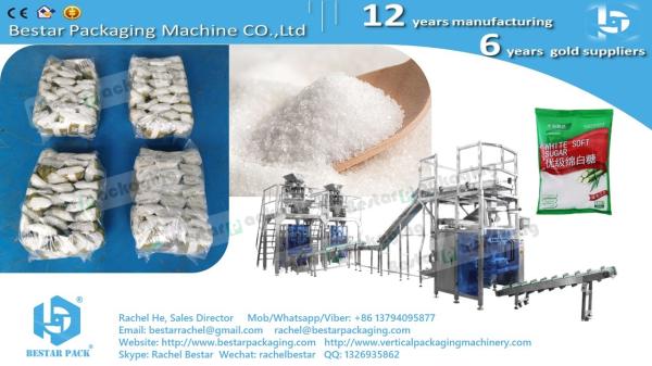Automatic 2500g Rice Bag Packing Machine with 10 Head Weigher BSTV-750AZ