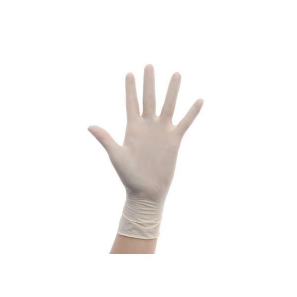 Natural Latex Powder Free Nitrile Gloves Clean Independent Packaging