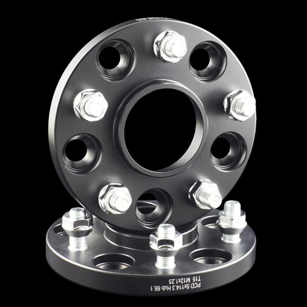 15mm Forged Hubcentric Aluminum Wheel Spacers For NISSAN 5x114.3