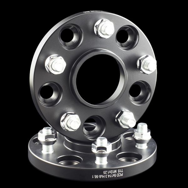 15mm Forged Hubcentric Aluminum Wheel Spacers For NISSAN 5x114.3
