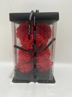 Meilleur cadeau de la Saint-Valentin 2024 ours rouge rose Jouet en plastique