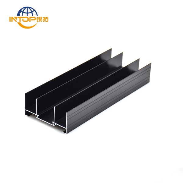 Medium Gloss Powder Coating Aluminum Profile for Doors RAL Colors Waterproof
