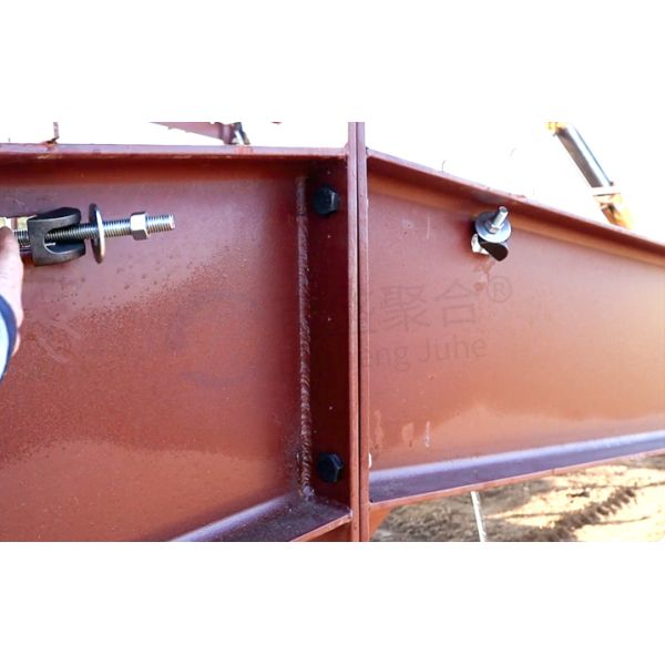 Класс Q345 Q235 Легкая стальная конструкция основного каркаса Металлическая сборка складского здания