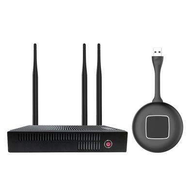 Portable Wireless Presentation Box 5.8Ghz , Hdmi VGA Wireless AV Sender