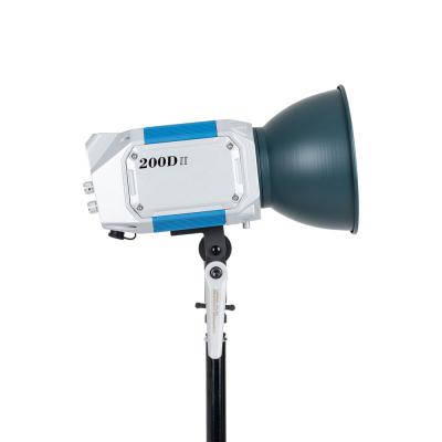 LS Focus 200D II 5600K LED Photo Video Lights Dual Power Control With DMX Control