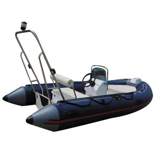 Multifunctional 3.5m Small Rib Boat Fiberglass Hull 5 Person Fishing Boat