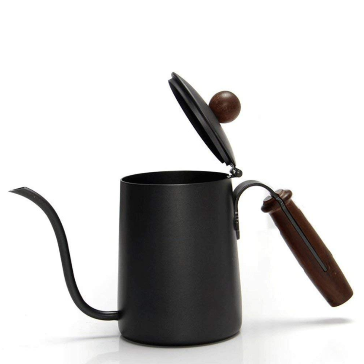 600ml Hand PunchStainless Steel Coffee Pot  Small Long Mouth Drip