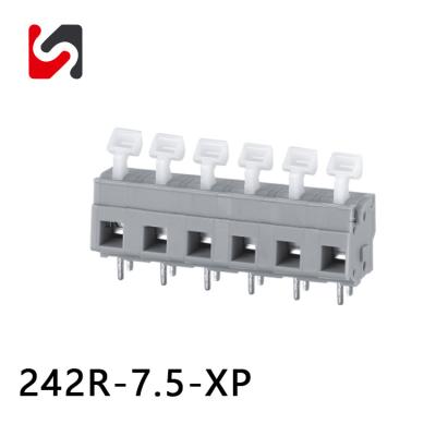 Fabricante Pcb Terminal Block Pitch 5.0mm 5.08mm 7.5mm 7.62mm 2Pin 3Pin Rising Clamp Connector