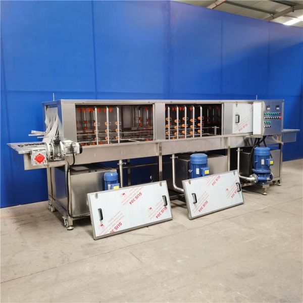 Промышленная машина шайбы корзины еды, стиральная машина пластиковой клети