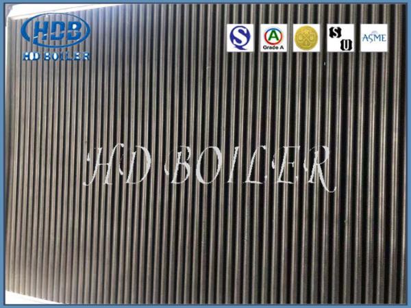 Tubo multado do preaquecedor da caldeira da transferência térmica espiral feita sob encomenda para a caldeira da planta da central elétrica