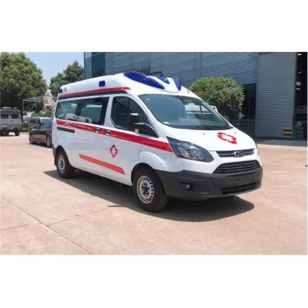 Euro 3 Ford Used Ambulance 3m - 8m Hospital Ambulance Vehicle