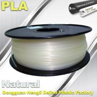 Filamento transparente liso do PLA filamento da impressão 3d de 1.75mm/de 3.0mm