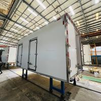 16 pies JMC / JAC LC Modelo de Camión de Refrigeración Cuadro de Cuerpo con suelo de conducto de aluminio FRP ISUZU Camión chasis piezas de repuesto