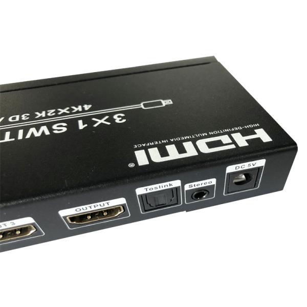Home HDMI 2.0 4K Hdmi Distribution Amplifier 1x4 Up To 4 Outputs Metal Housing