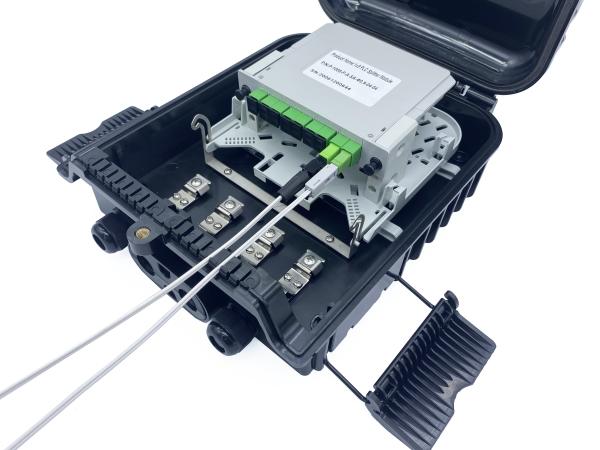 16 ports plats optiques de câble d'interface de boîte de diviseur des fibres FTTH de la boîte de distribution de fibre de ports 16