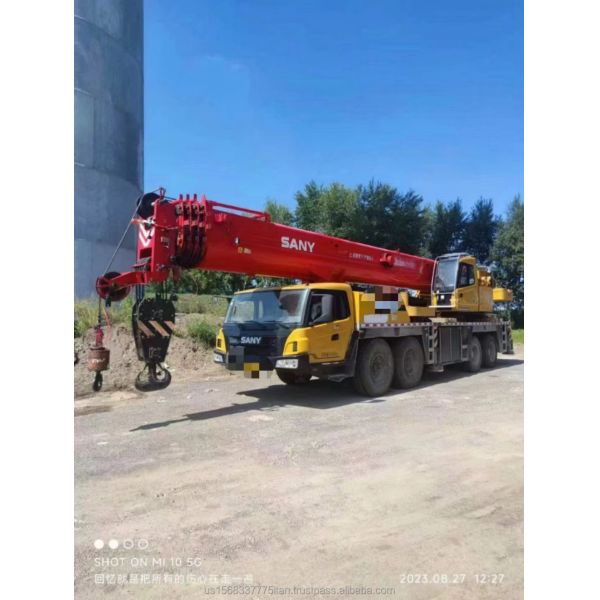 Used SANY 80 ton Crane and Excellent Performance for Construction Projects