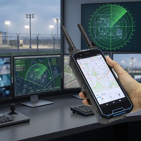 Handheld drone detection for anti drone system 100-6GHZ anti drone security wearable using detect drones uav fpv drone detector