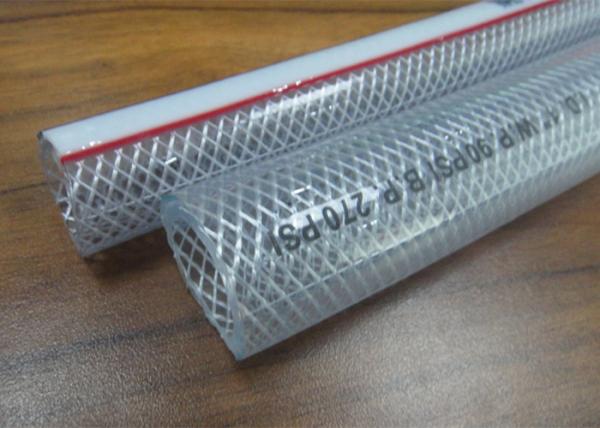 Lightweight PVC Plastic Hose / Nylon Reinforced Water Hose Easy Handle