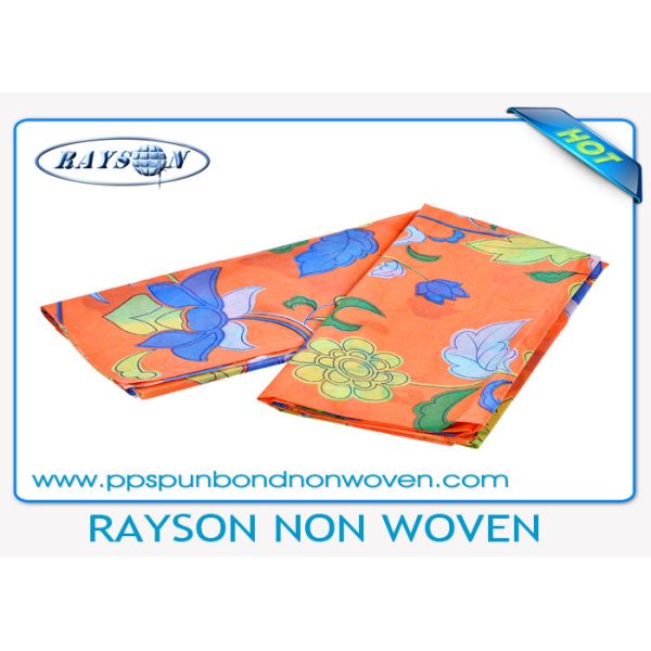 Printed Medical Non Woven Fabric 160cm Width Coated Nonwoven