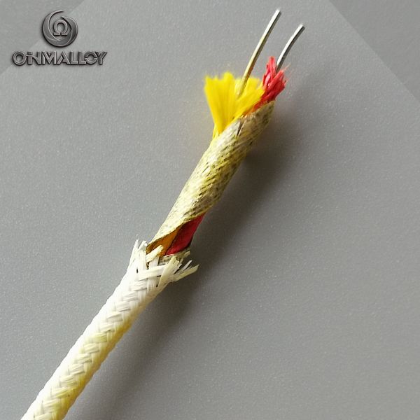 Тип k термопары стекла волокна PWHT обруча слюды привязывает стандарт ANSI IEC 650℃ 100M