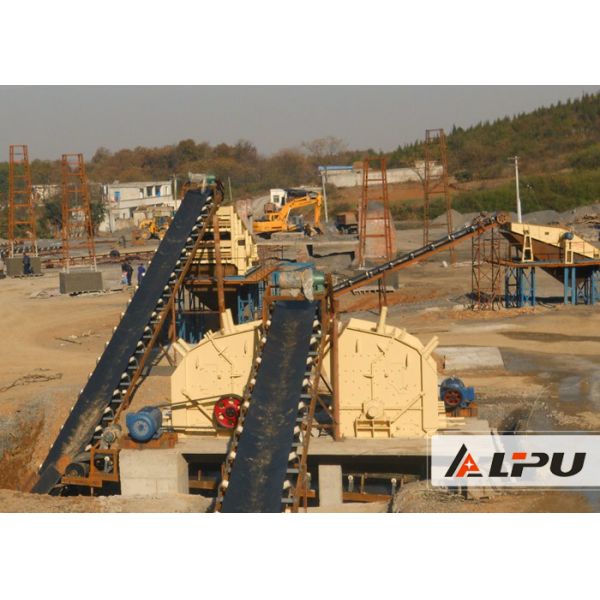 Environmentally Friendly Stone Crushing Plant , Quarry Crusher