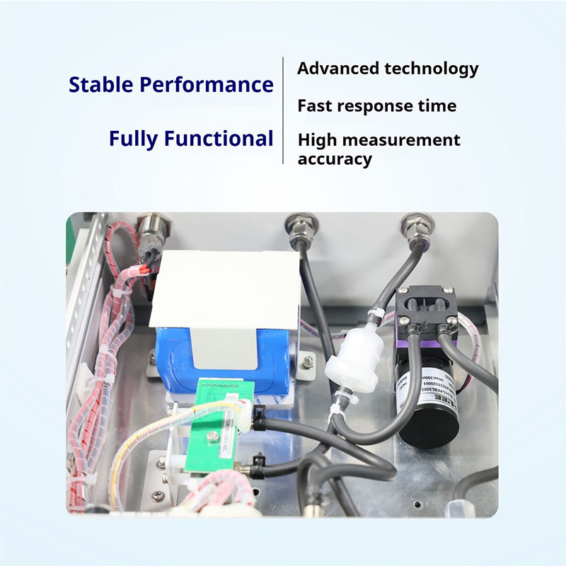 NDIR Portable Multi Gas Detector High Precision Gas Analyzer For CH4 CO CO2 SF6 SO2 CnHm NH3