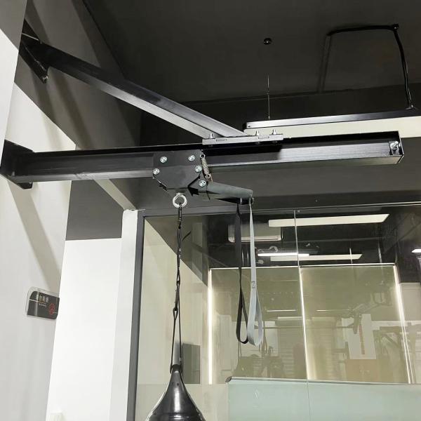 Martial Arts Square MMA Punching Bag Rack HIIT Training System