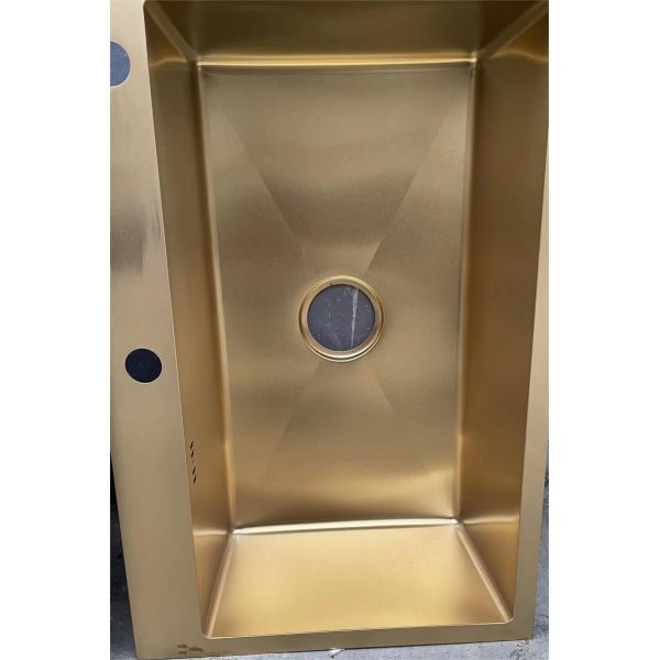 Custom Surface Plating PVD Vacuum Coating Machine for Stainless Steel Sink Texture and High-end Kitchen Sink