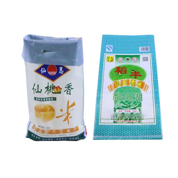 Double Stitched 50 Kg PP Woven Bags For Rice Flour Grain Packaging