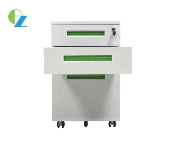 Steel Office Furniture Mobile Pedestal Cabinet 3 Drawer Mobile File Cabinet