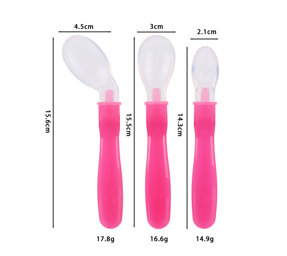 silicone baby spoon baby feeding spoon for infants spoons baby utensils