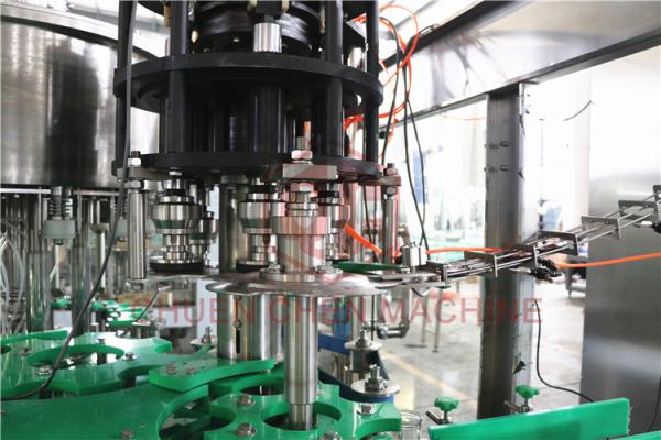 Glass Jar Fruit Puree Hot Juice Filling Machine / Mango Juice Filling Capping Equipment
