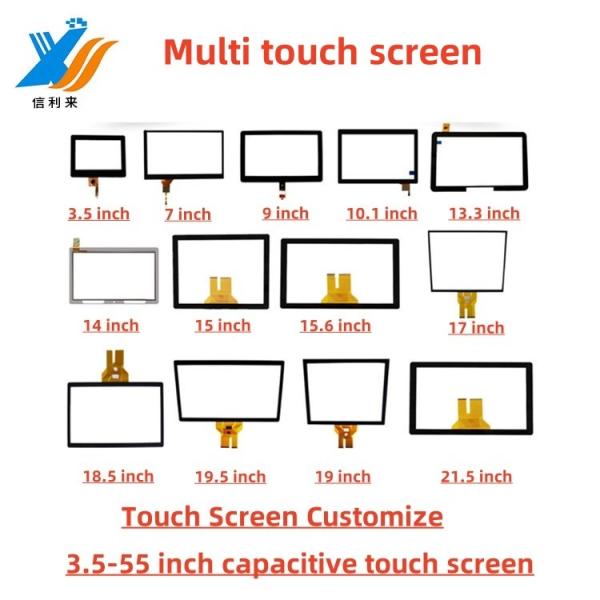 32 pouces multi-touch projeté capacitif (PCAP) GG GFF Écran tactile Panneau imperméable à l'eau imperméable à l'huile Anti-UV AR AG AF Personnaliser pour tablette industrielle Ordinateur d'entreprise éducation médicale jeux maison intelligente