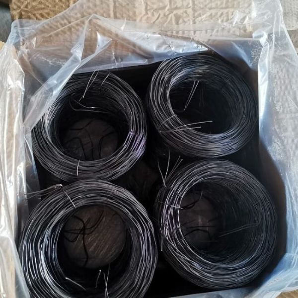 Small Coil BWG18 1.24mm Black Annealed Twist Wire Double Wire For Brasil