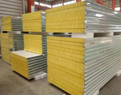 Bâtiment modulaire préfabriqué durable avec panneaux sandwich EPS laine de verre PU pour l'isolation