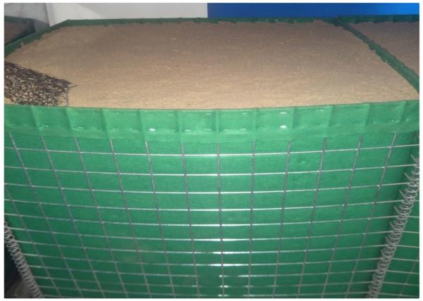 Military gabion barrier with hot dipped galvanized for army and flood control