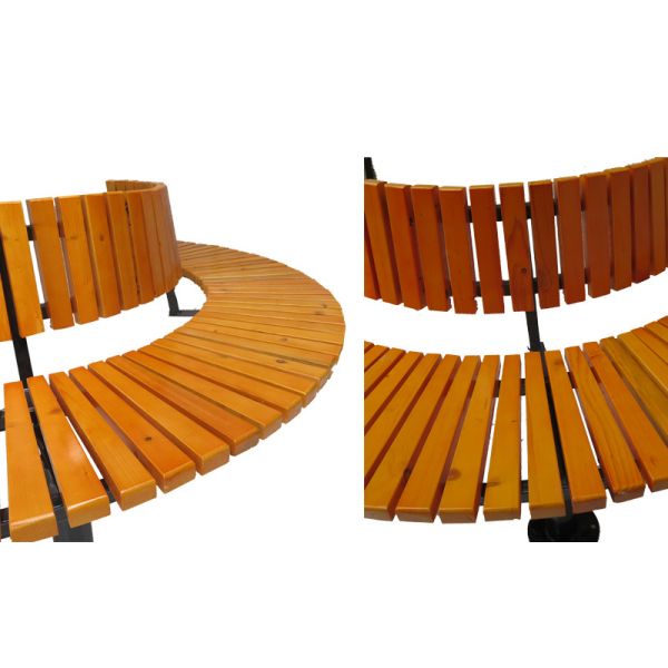 Подгонянное ISO14001 одобрило половину улицы вокруг Суда дерева