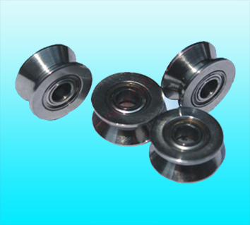 Stainless Steel Wire Guide Roller Pulley Corrosion Resistance Hardness Non - Customamize