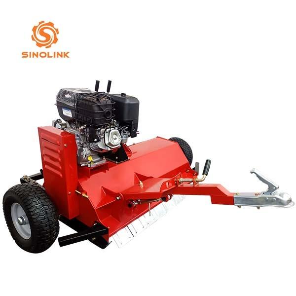Heavy Duty Atv Flail Mower Front Mount Topper Gasoline Engine 15hp