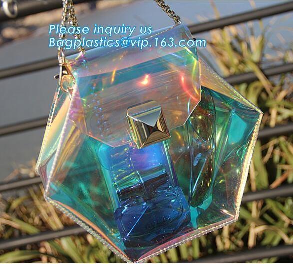 PVC Mesh Handbag Women Large Tote Hollow-out Shoulder Bag Summer Hot Beach Bag Cosmetic Travel Bags, pac, packs, wallet