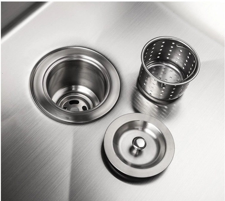 Нержавеющая сталь шара современных причудливых аксессуаров кухонной раковины двойная