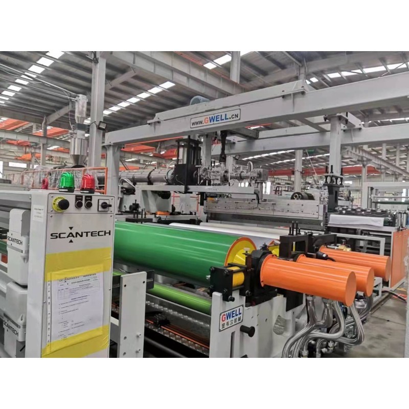 ASA Casting Film Extrusion Production Line Single Screw Design