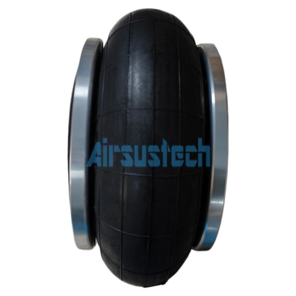 1H280126 AIRSUSTECH Flange Connection Rubber Air Spring with 10 PCS M10 Bolts