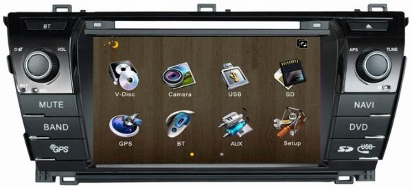 Ouchuangbo car stereos for Toyota Corolla 2014 with car gps systems OCB-7019