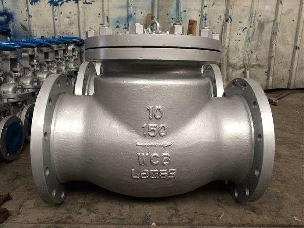 Flanged 300 Lbs RF STL 13Cr Trim BB check valve swing type Dia 3 Mat ASTM A 216 Grade WCB